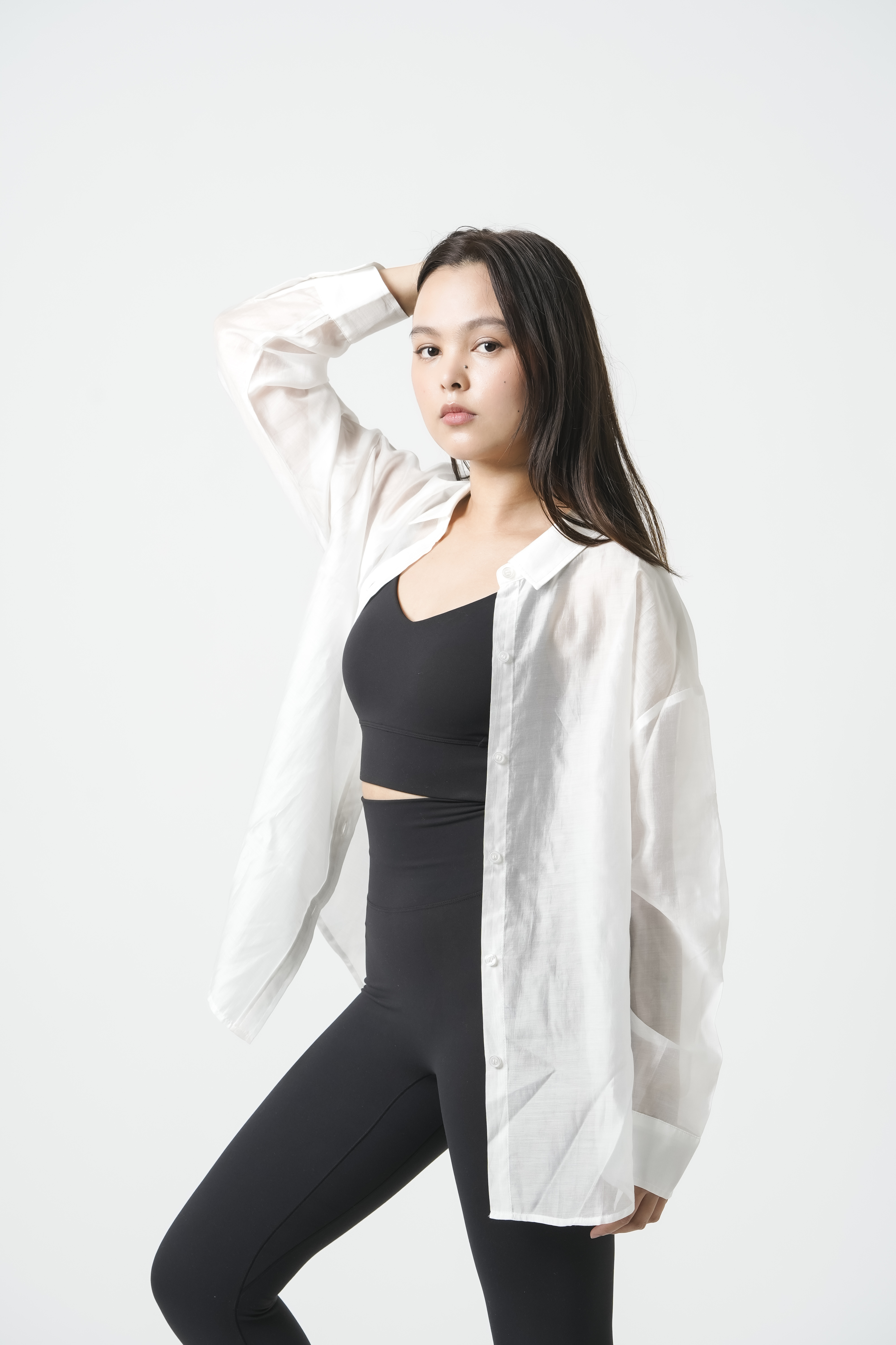 Sheer Shirts SIZE: XS/S, カラー: White