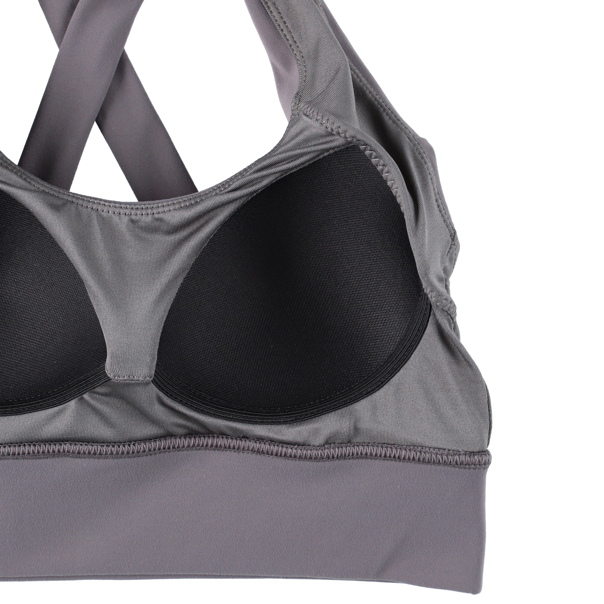 Aeral Back Cross Bra top SIZE: XS, カラー: gray