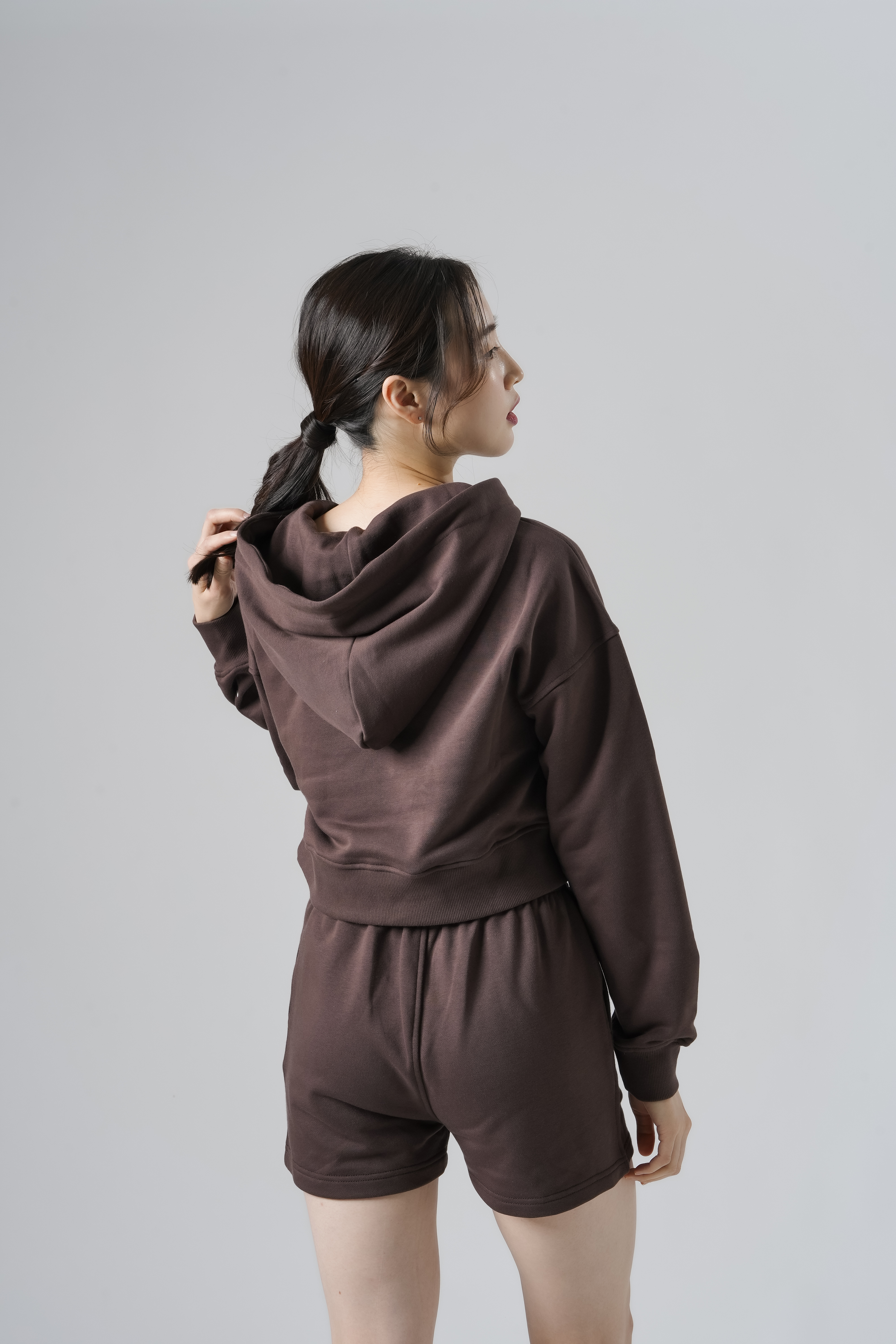 Sweatshorts SIZE: XS, カラー: Brown