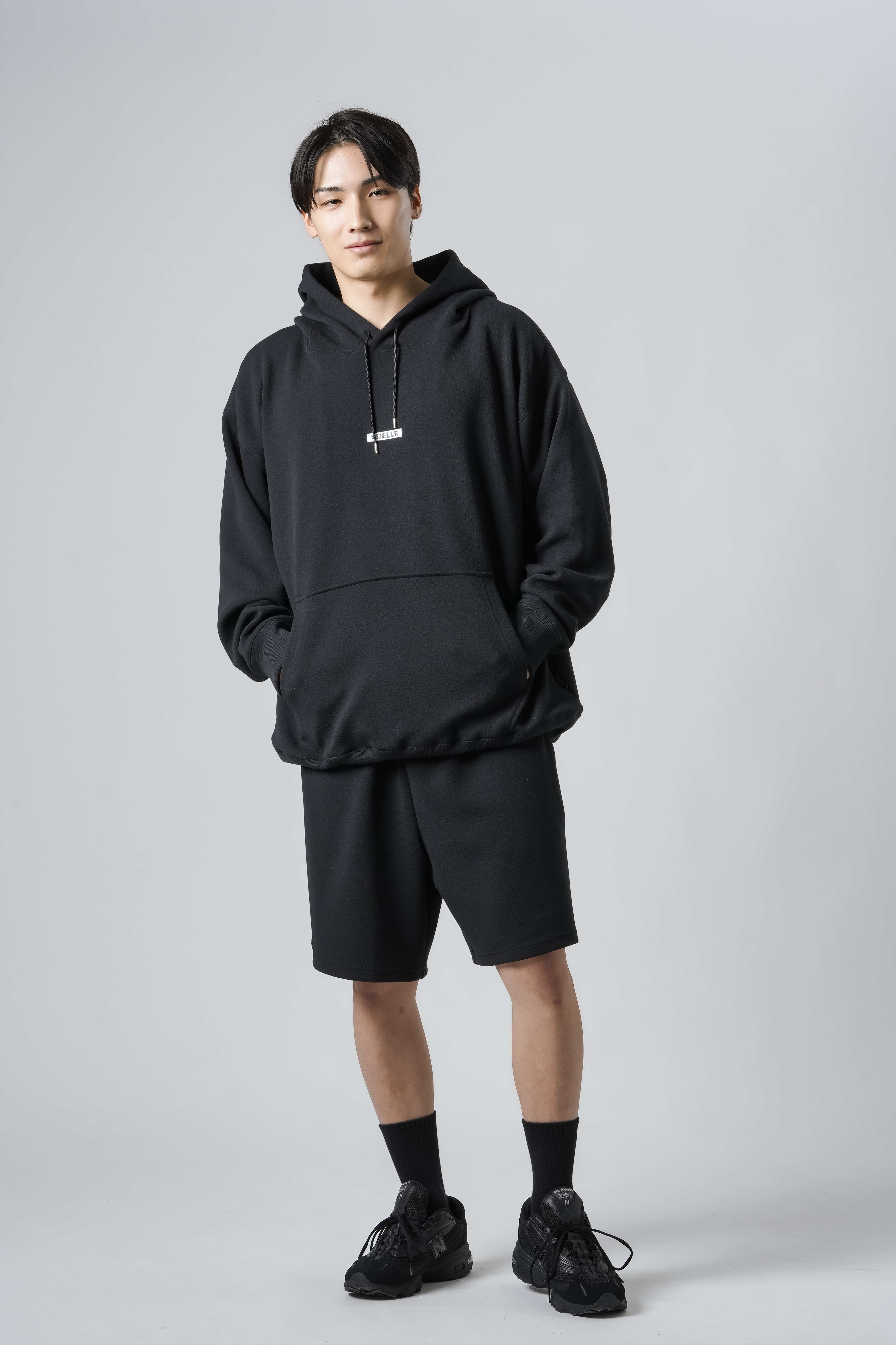 Structure Shorts 【POP UP 先行販売】 SIZE: M, カラー: Black