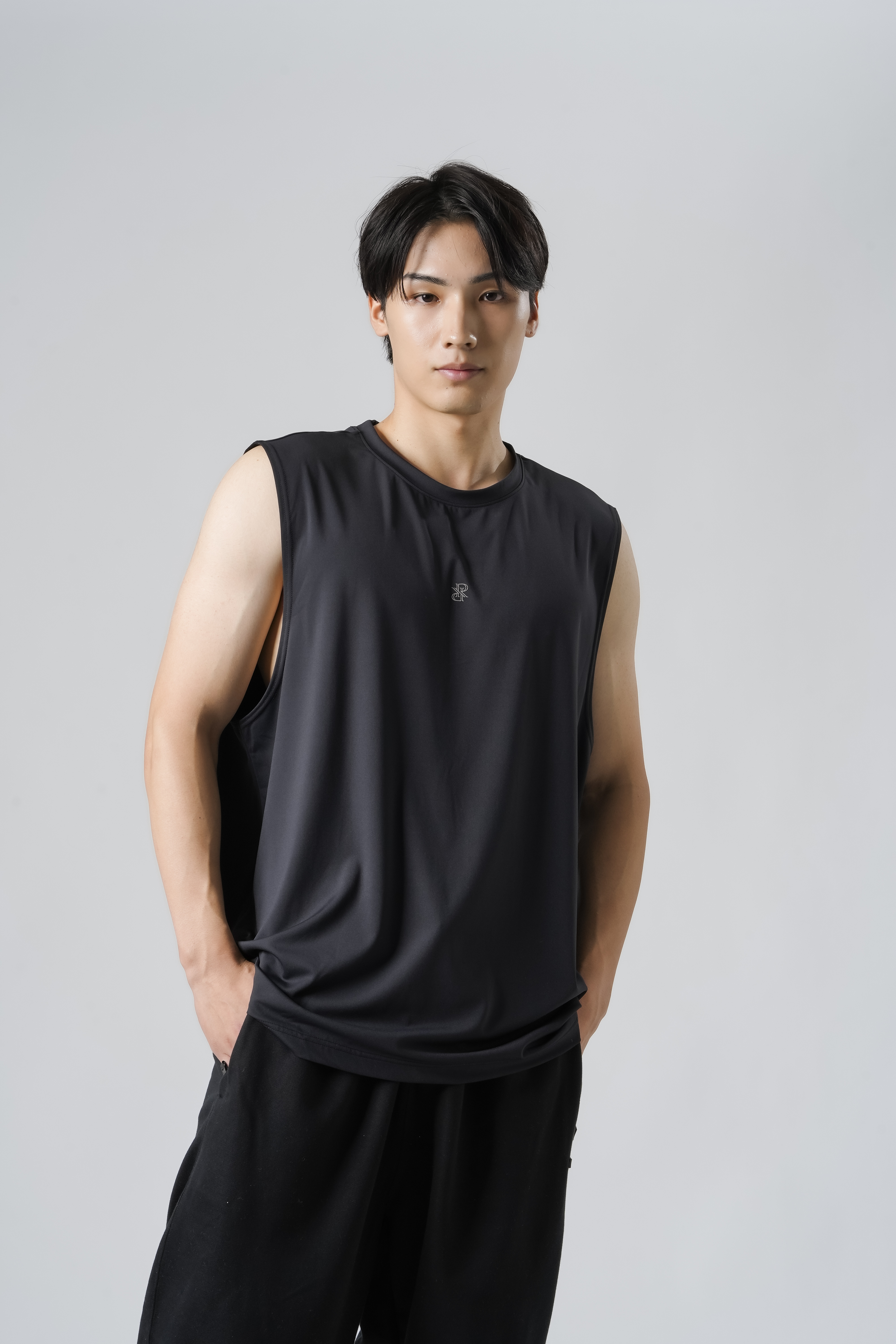 Performance Tank SIZE: M, カラー: Black