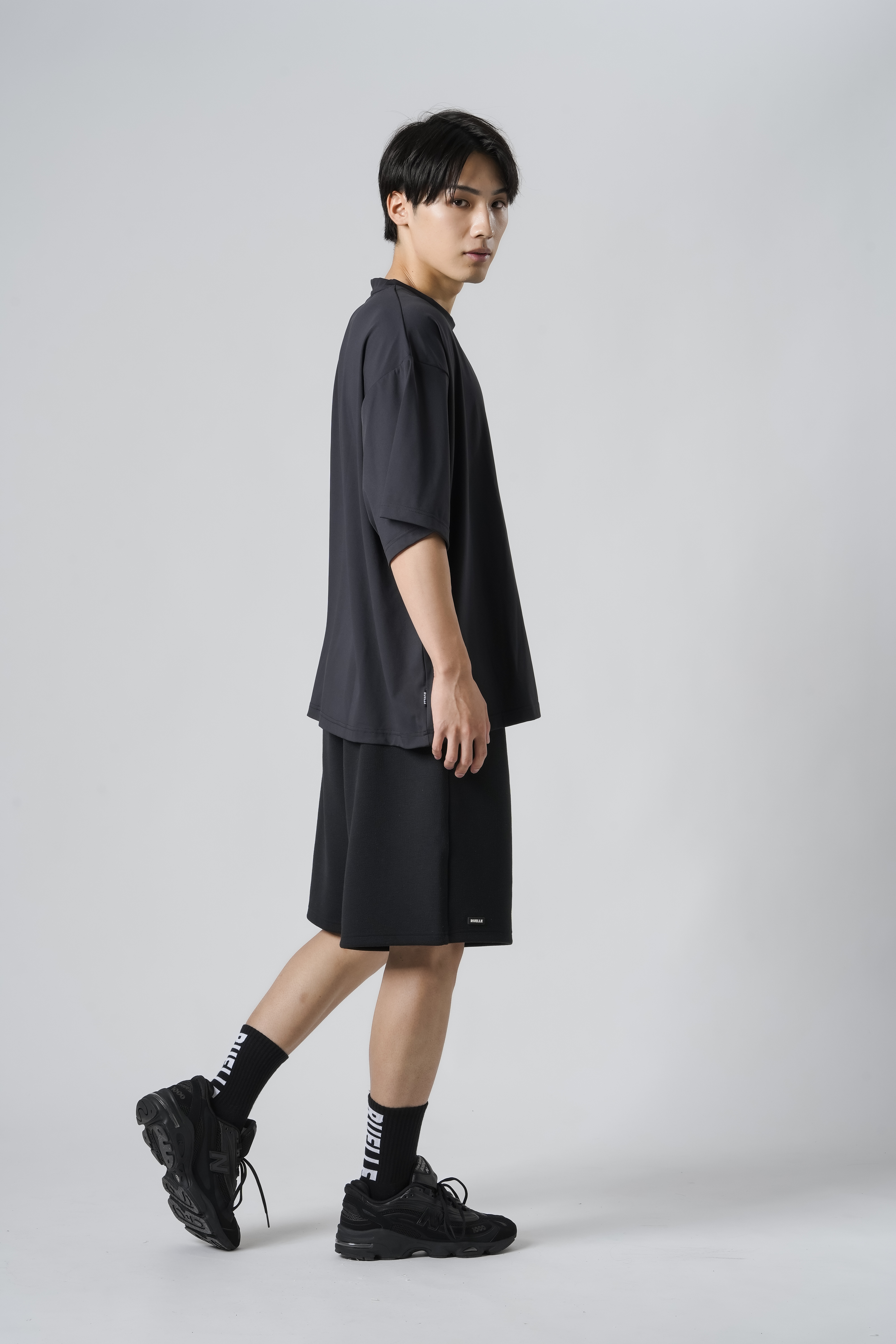Performance Oversized Tee SIZE: M, カラー: Black