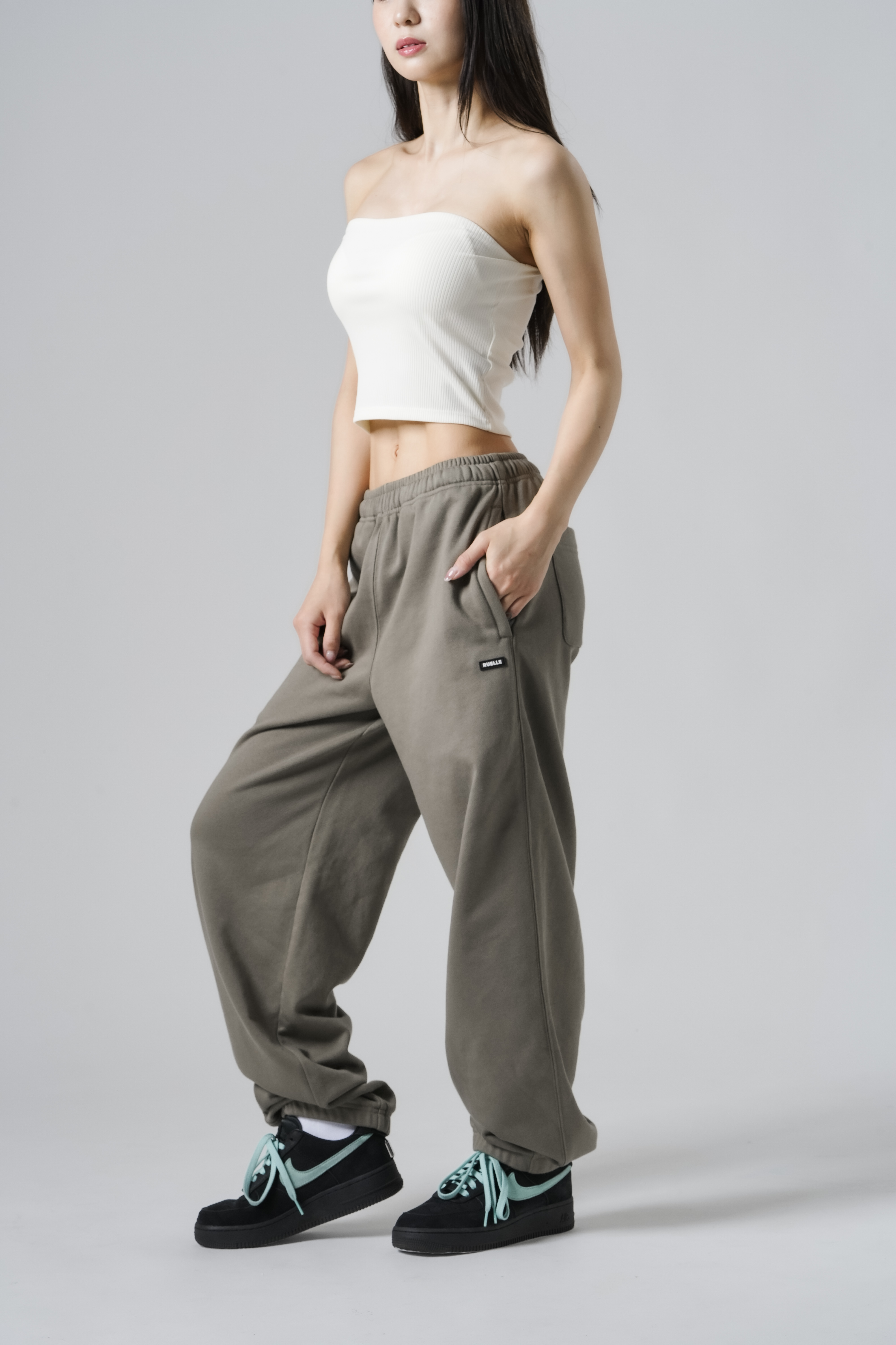 R-Sweat Pants SIZE: XS/S, カラー: Olive