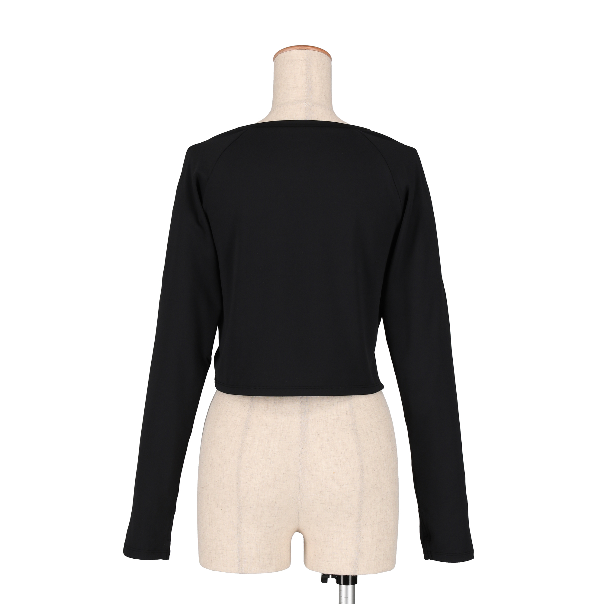 Slit Line Long Sleeve SIZE: XS, カラー: Black