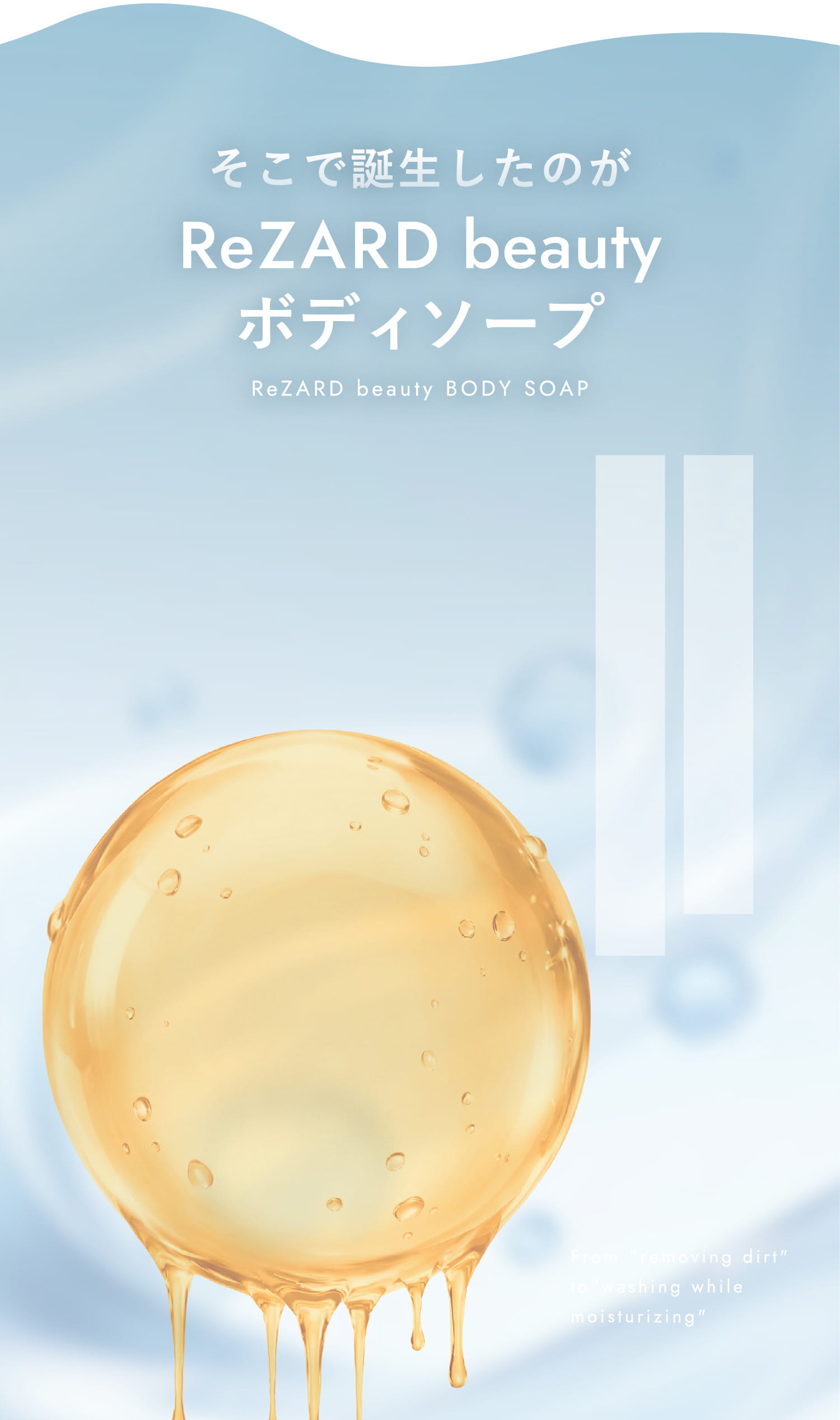 そこで誕生したのがReZARDボディソープ