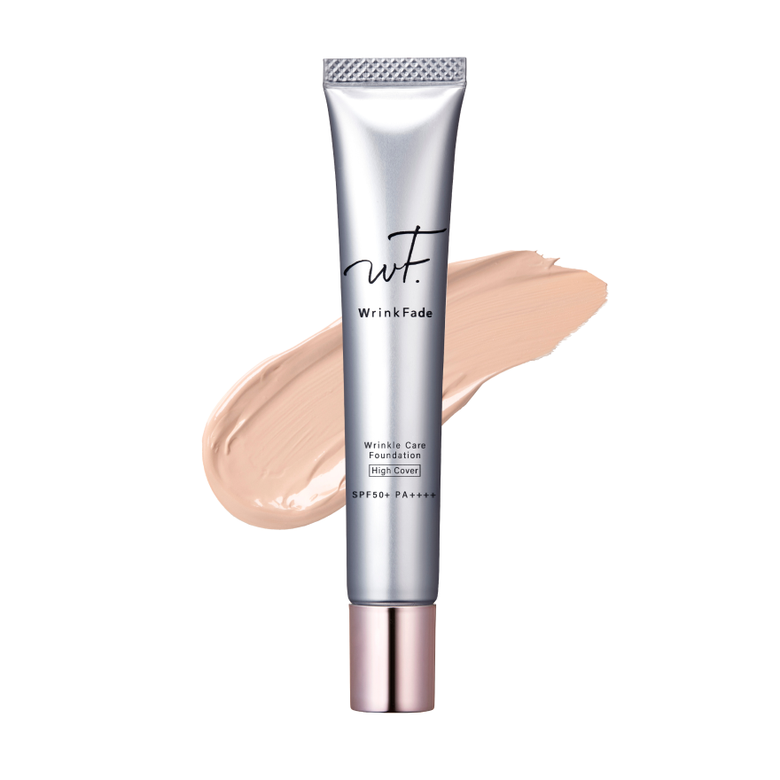 WrinkFade〈ハイカバー〉薬用リンクルケアファンデーション　2本 楽天市場】【 WrinkFade 薬用 リンクル ファンデーション ハイカバー