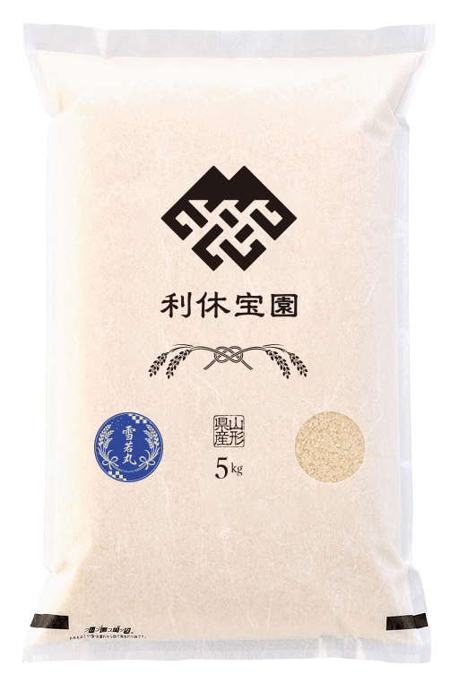 3ヶ月定期　雪若丸　5kg 精米または玄米を選択: 精米