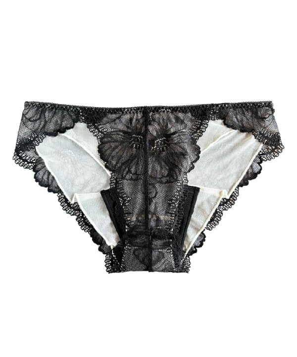 リライト吸水ショーツ シアーブラック