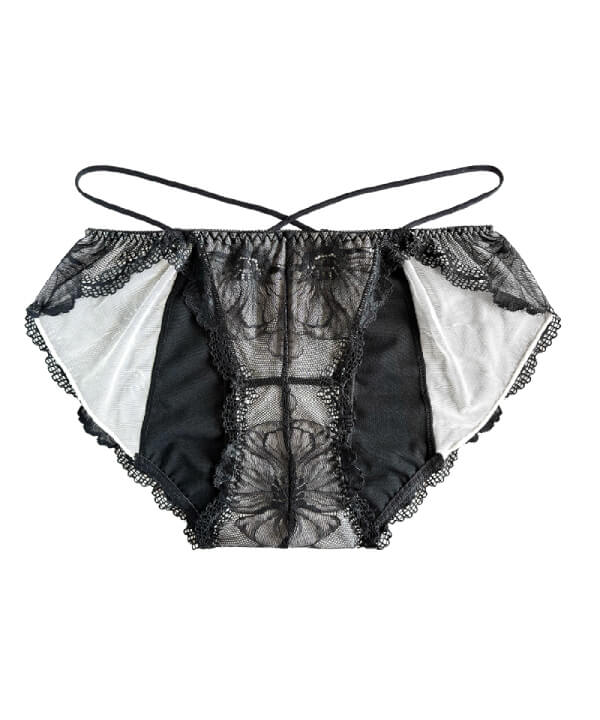 リライトサニタリーショーツ シアーブラック