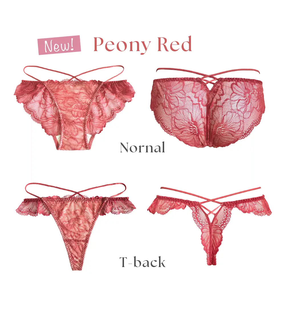 リライトショーツ ピオニーレッド