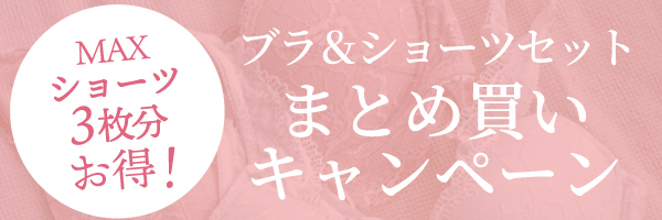 リライトブラショーツまとめ買いキャンペーン