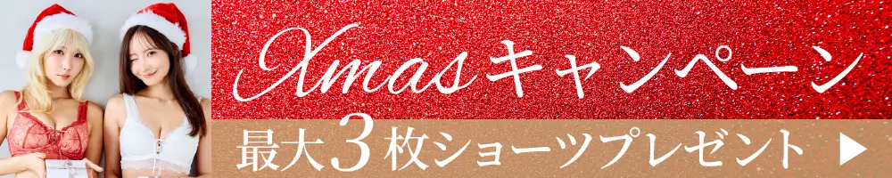 リライトブラ クリスマスキャンペーン最大3枚ショーツがもらえる！