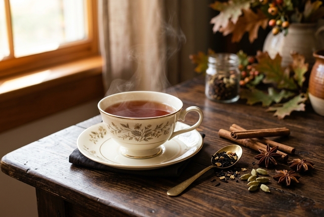 紅茶にスパイスとシナモンを加えるコツ