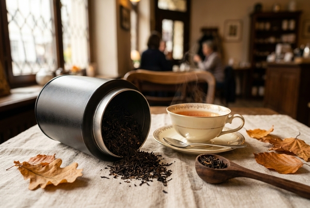 紅茶の保存容器は茶缶が基本