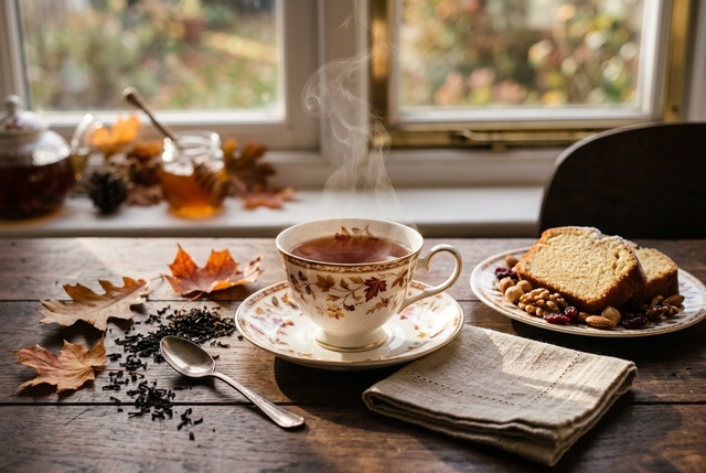 秋におすすめの紅茶