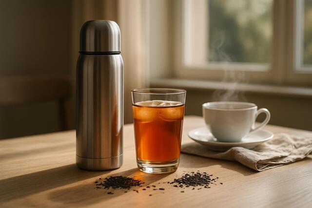 紅茶 水筒 持ち運び