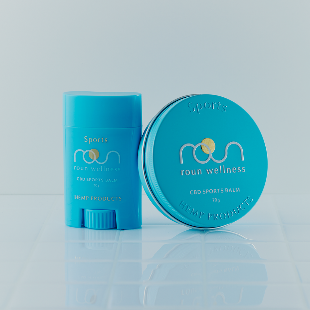 未使用 ラウン roun CBD スポーツバーム　70mg 2個セット leep_sport-balm-roun