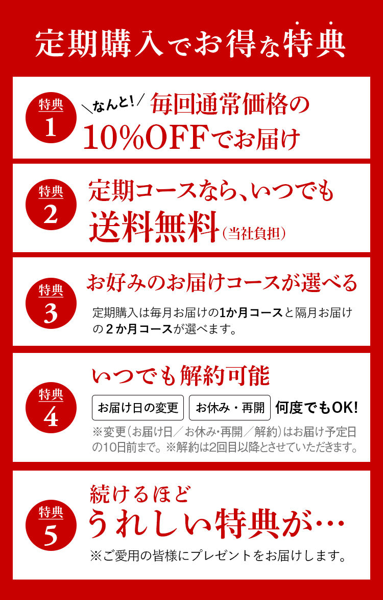 ロイヤルゴールドジェル定期購入のお得な特典