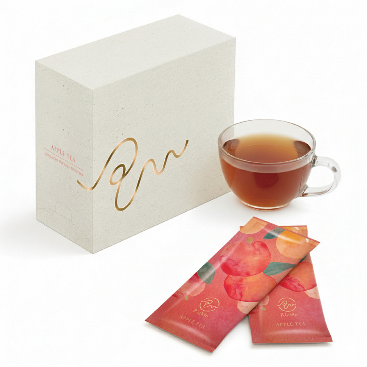 【ティヨール限定】ほどける1杯｜RizMeネオプロテイン アップルティー