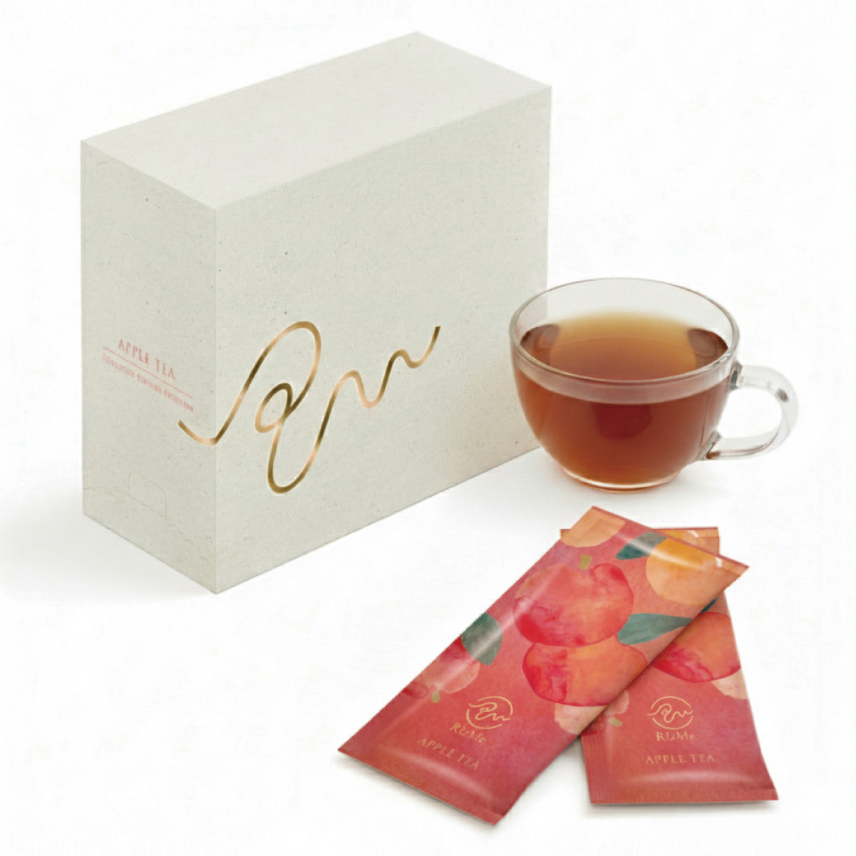 RizMeネオプロテイン アップルティー｜夜の整えヘルスケア