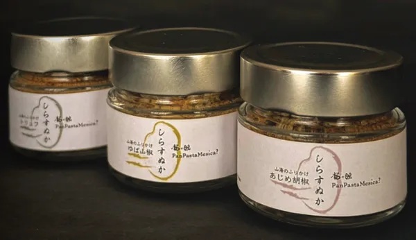 しらすぬか 種類: ゆば山椒40g