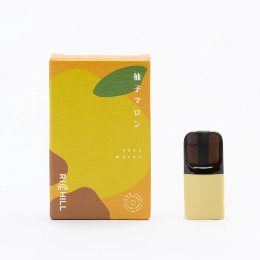 【柚子マロン】RICHILL CBD10% Pod