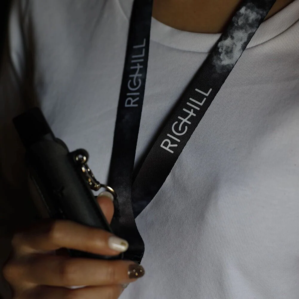 デザイン入りRICHILLストラップ&ケース