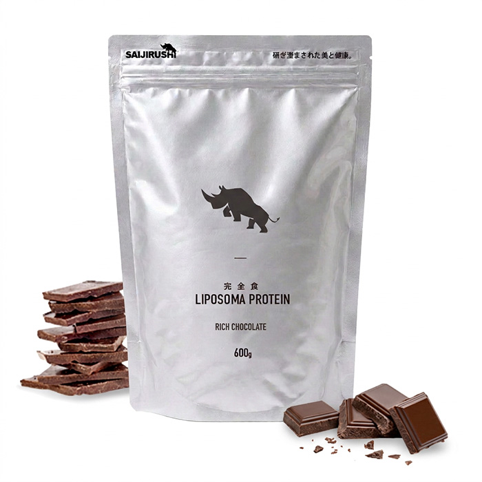完全食リポソーマプロテイン 600g フレーバー: リッチチョコレート