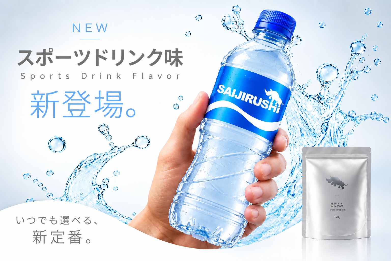 新フレーバー スポーツドリンク