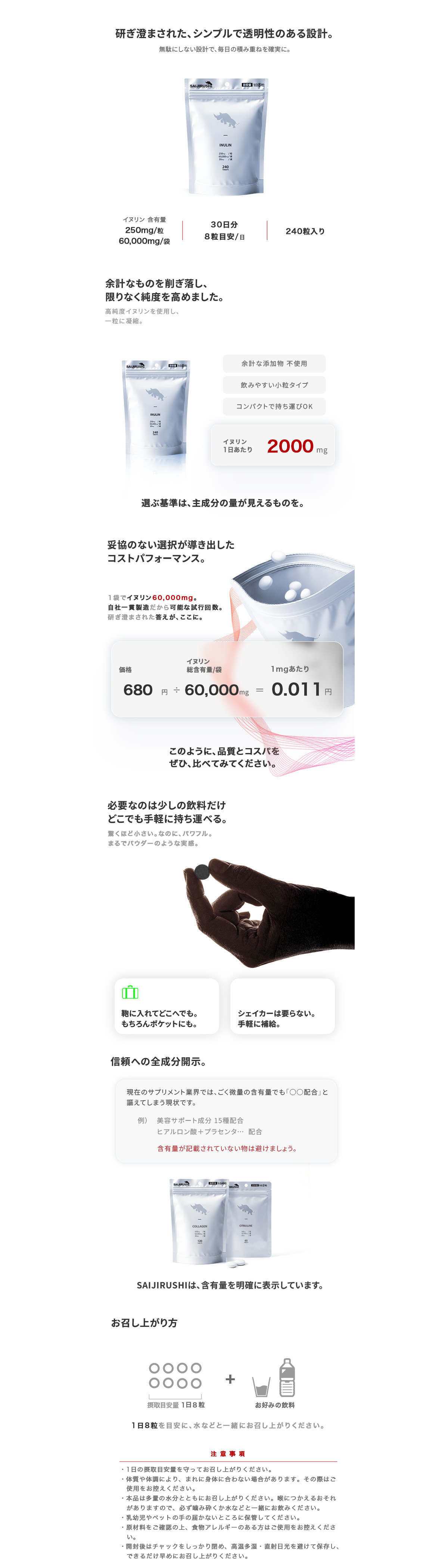 イヌリンスライド