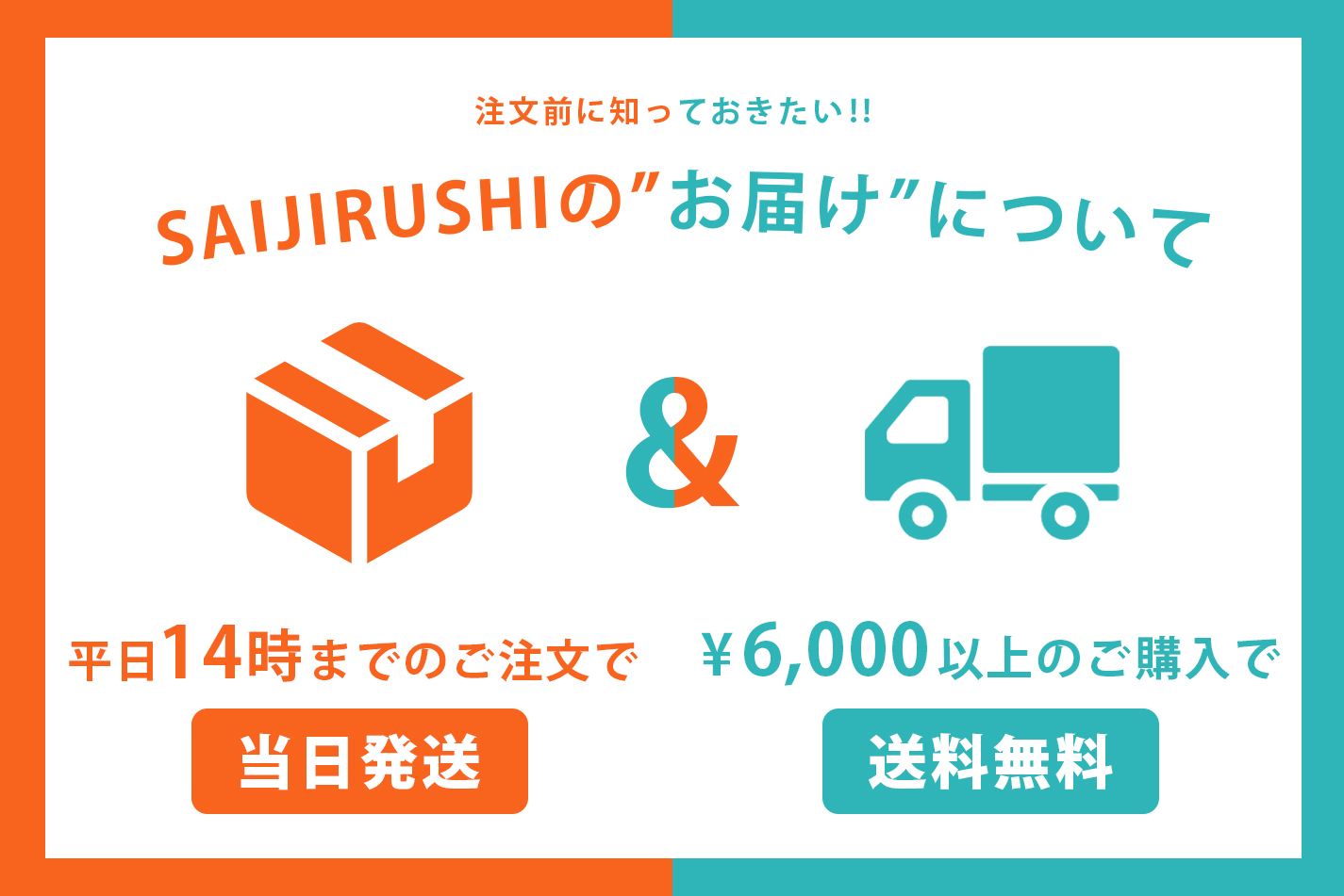 配送について