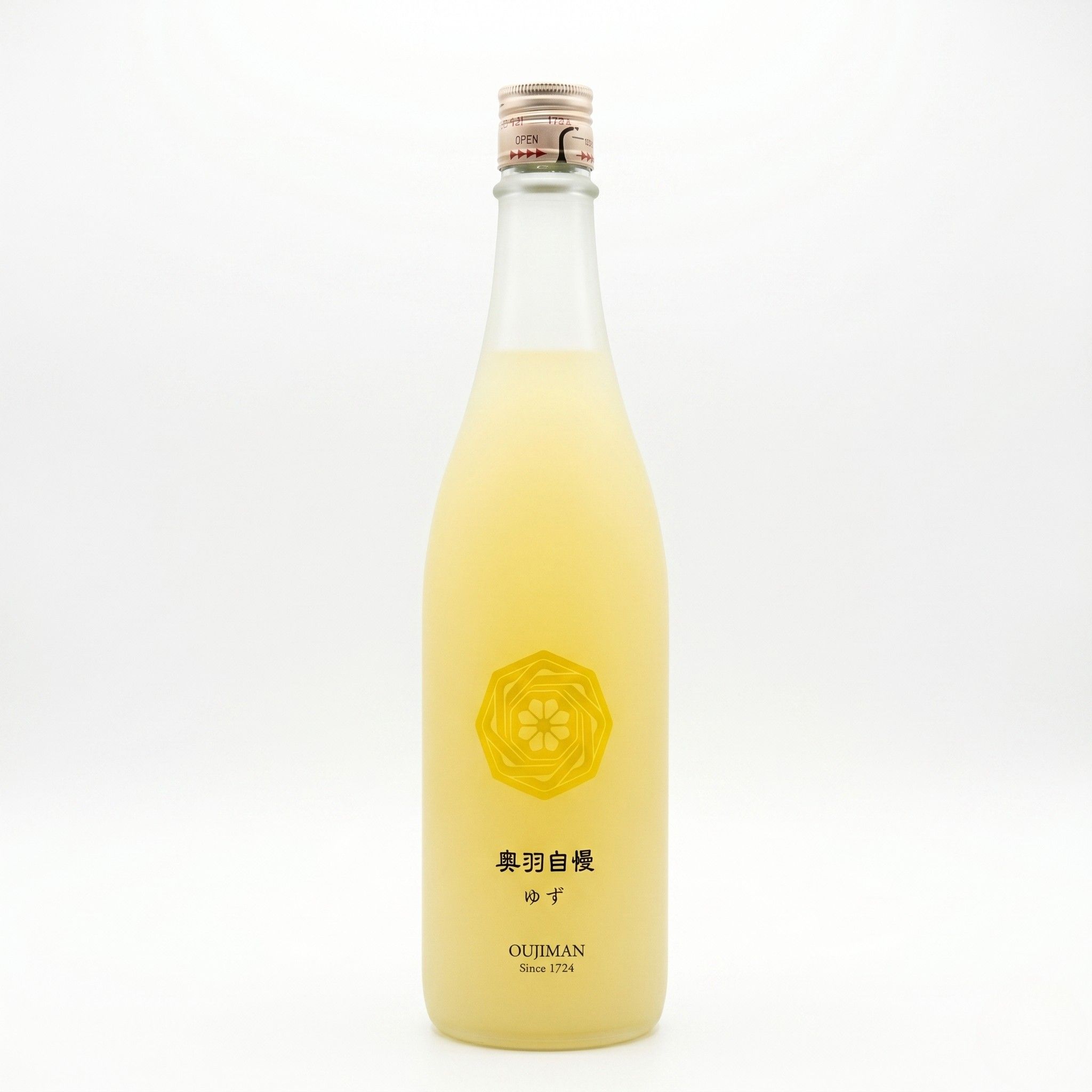 【奥羽自慢】ゆず 720ml 包装箱: 包装不要