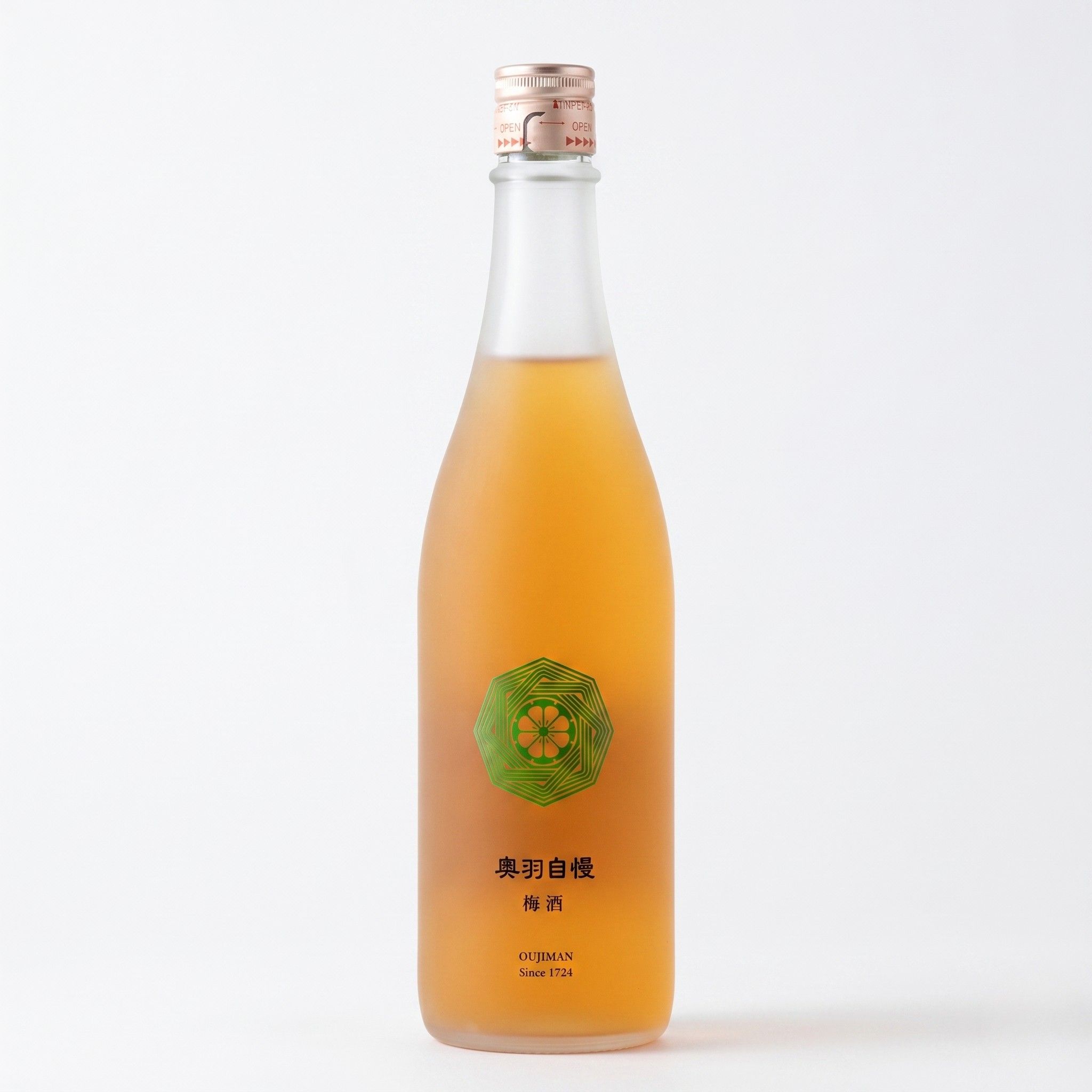 【奥羽自慢】梅酒 720ml 包装箱: 包装不要
