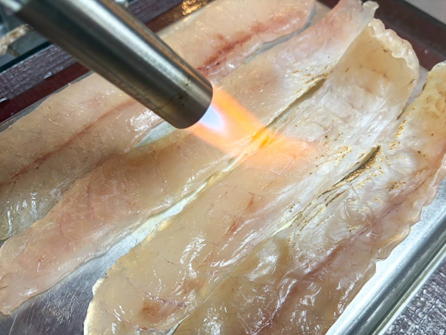 【魚匠の逸品】天然とらふぐ大吟昆布〆～生ハム仕立て