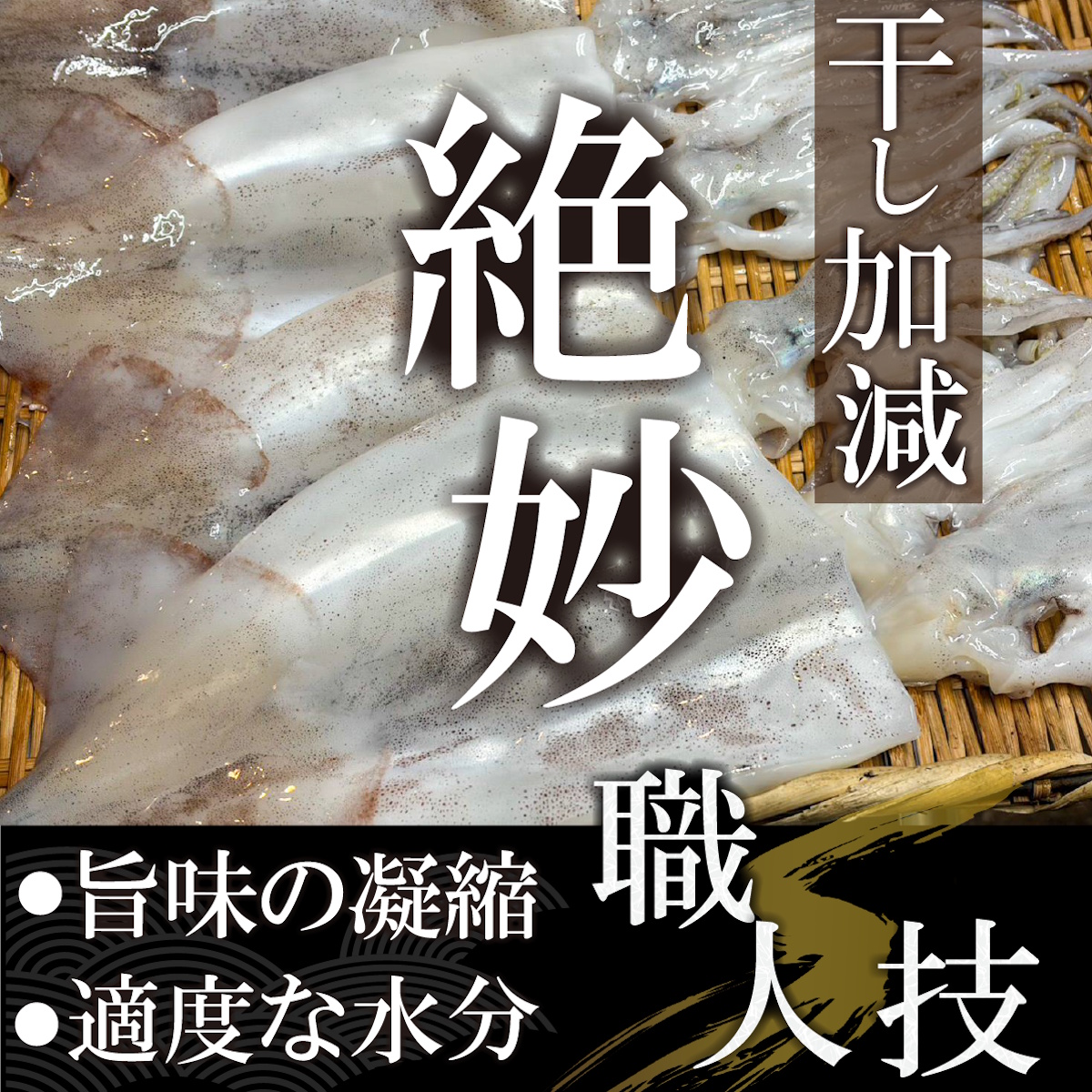 【魚匠の一夜干し】富山氷見産するめいか