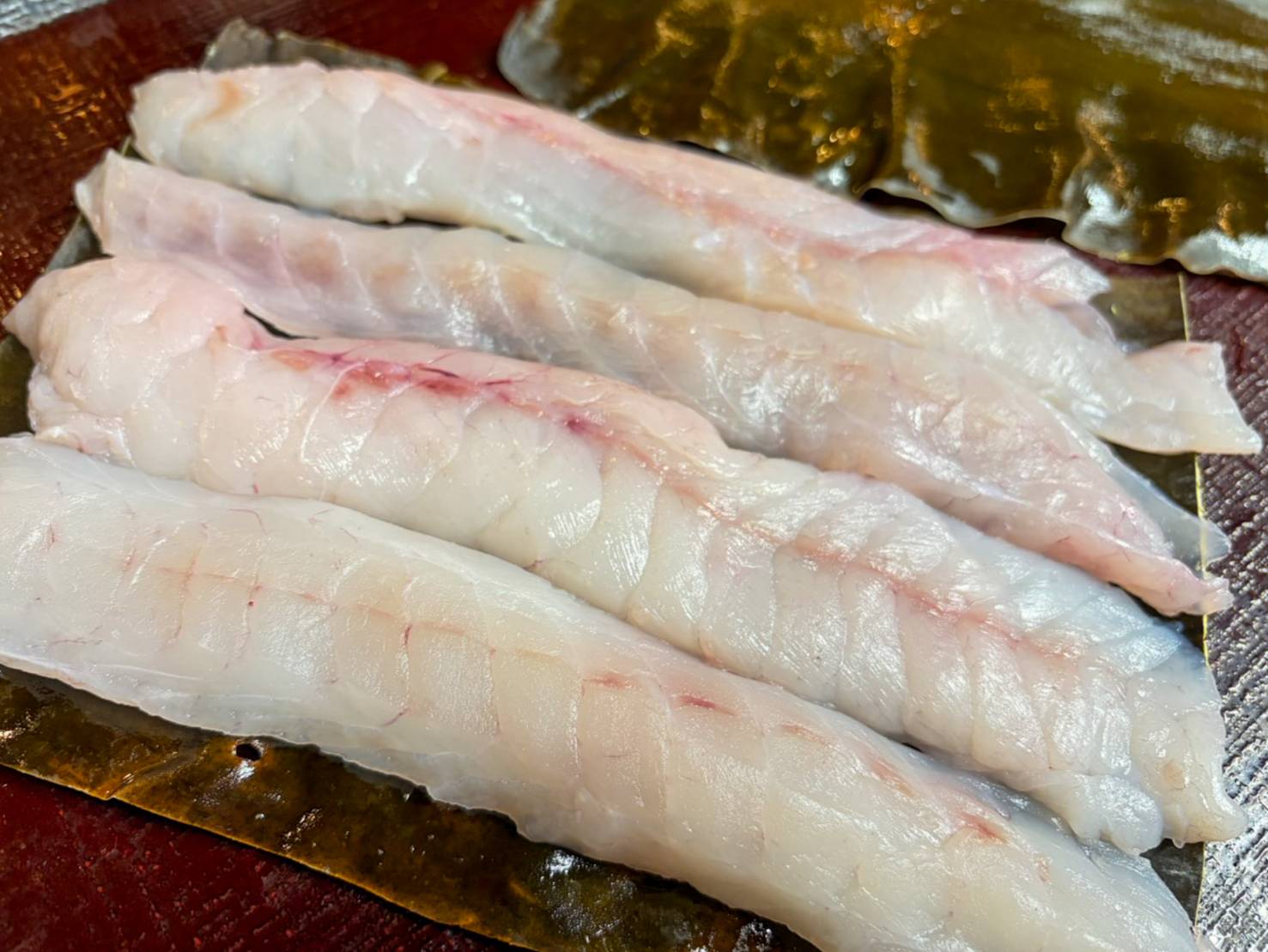 【魚匠の逸品】天然とらふぐ大吟昆布〆～生ハム仕立て