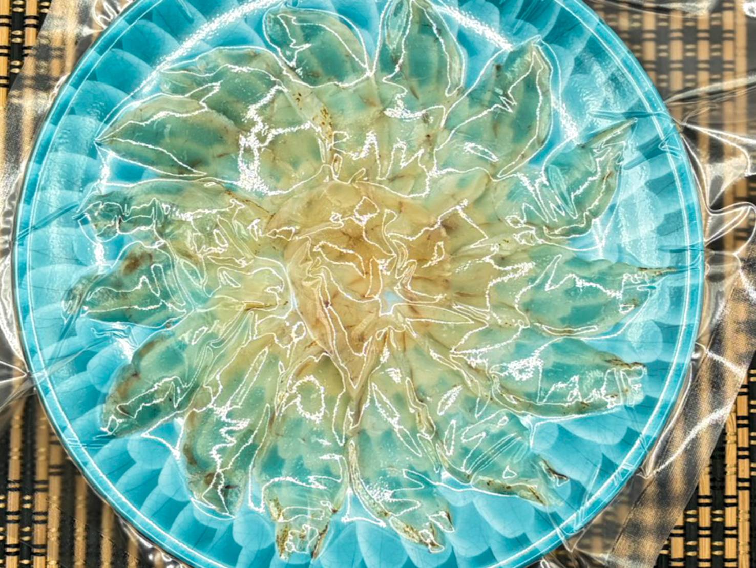 【魚匠の逸品】天然とらふぐ大吟昆布〆～生ハム仕立て