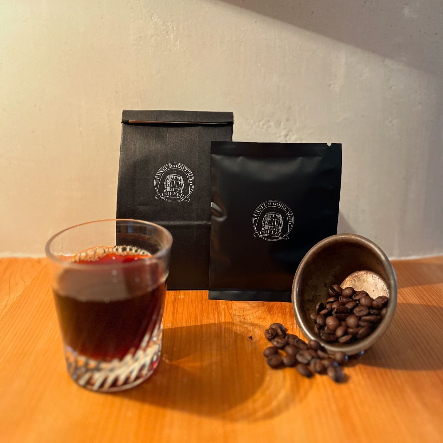 天竜トンネル樽熟成コーヒー　焙煎豆　グアテマラ　75g