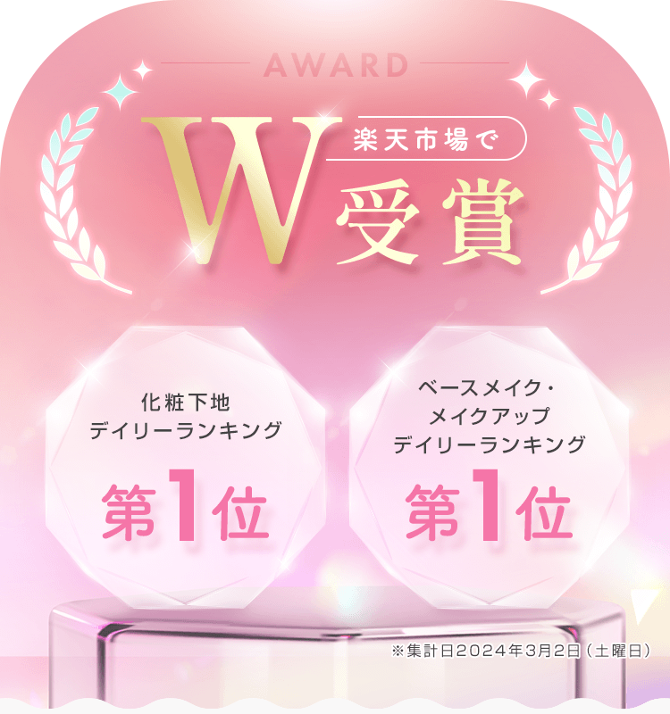 楽天市場でW受賞