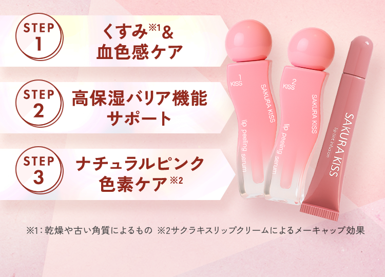くすみ※1＆血色感ケア