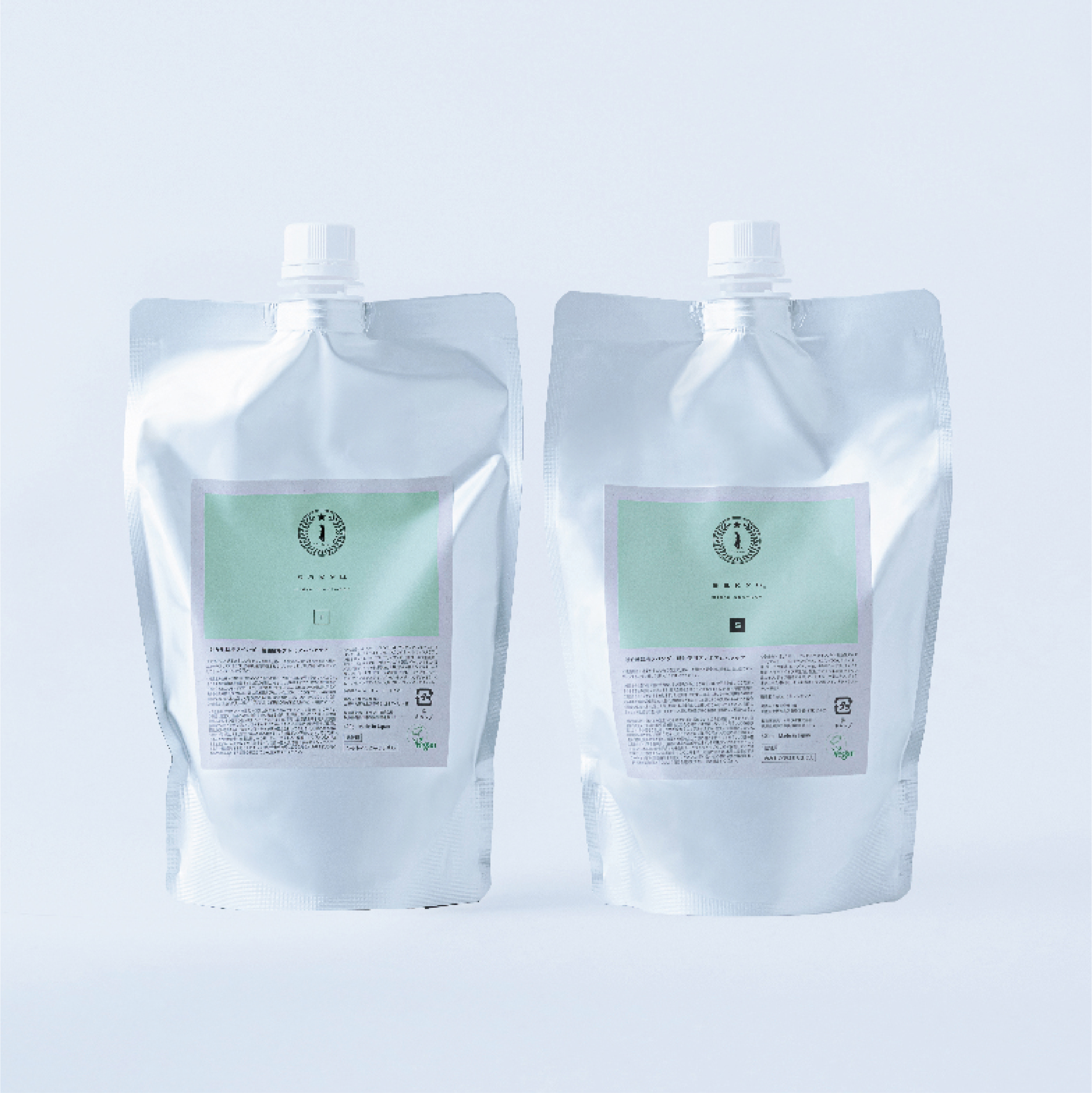 sakyu ミドレシャンプー/トリートメントSET（詰替）