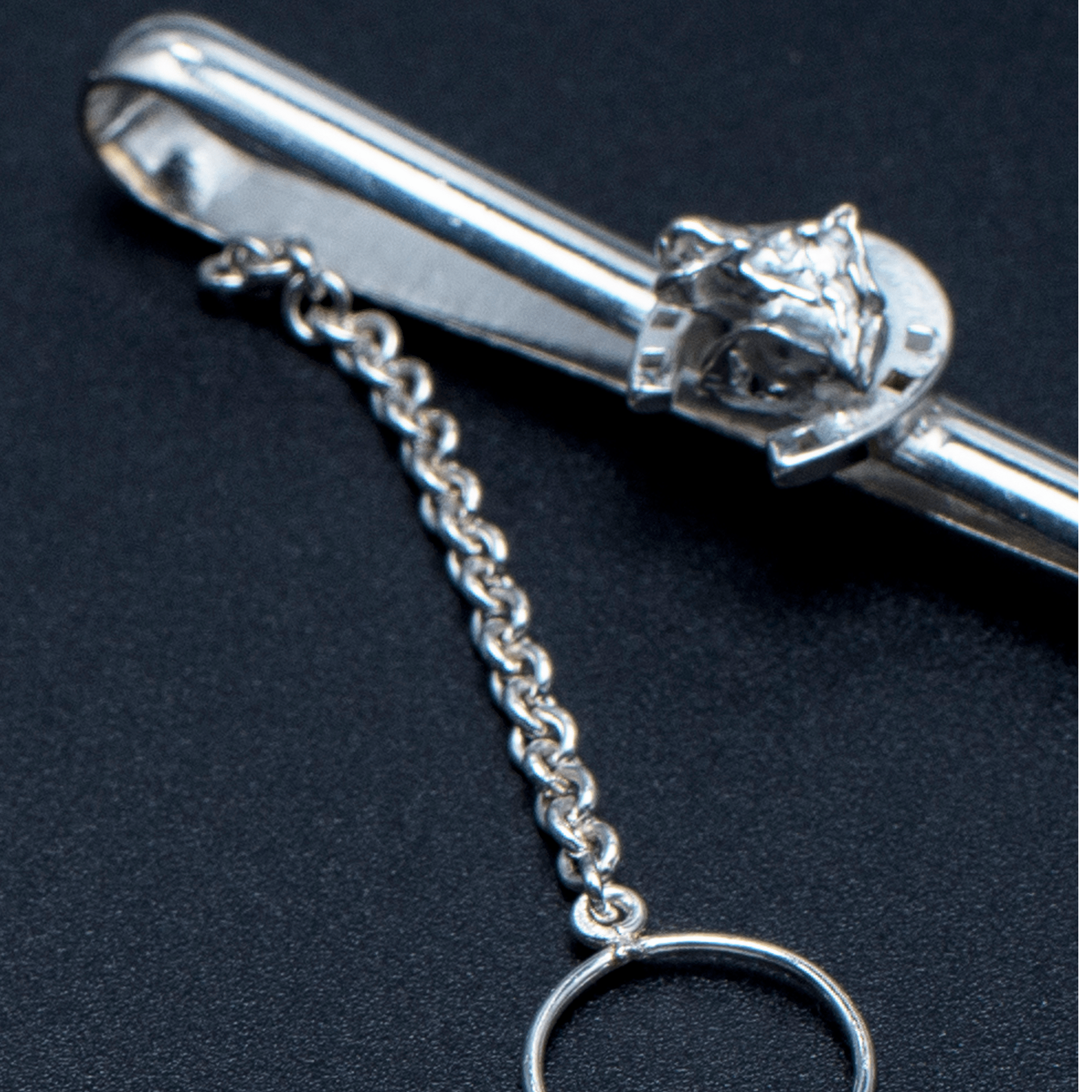 Head Horse TIEPIN SILVER 2