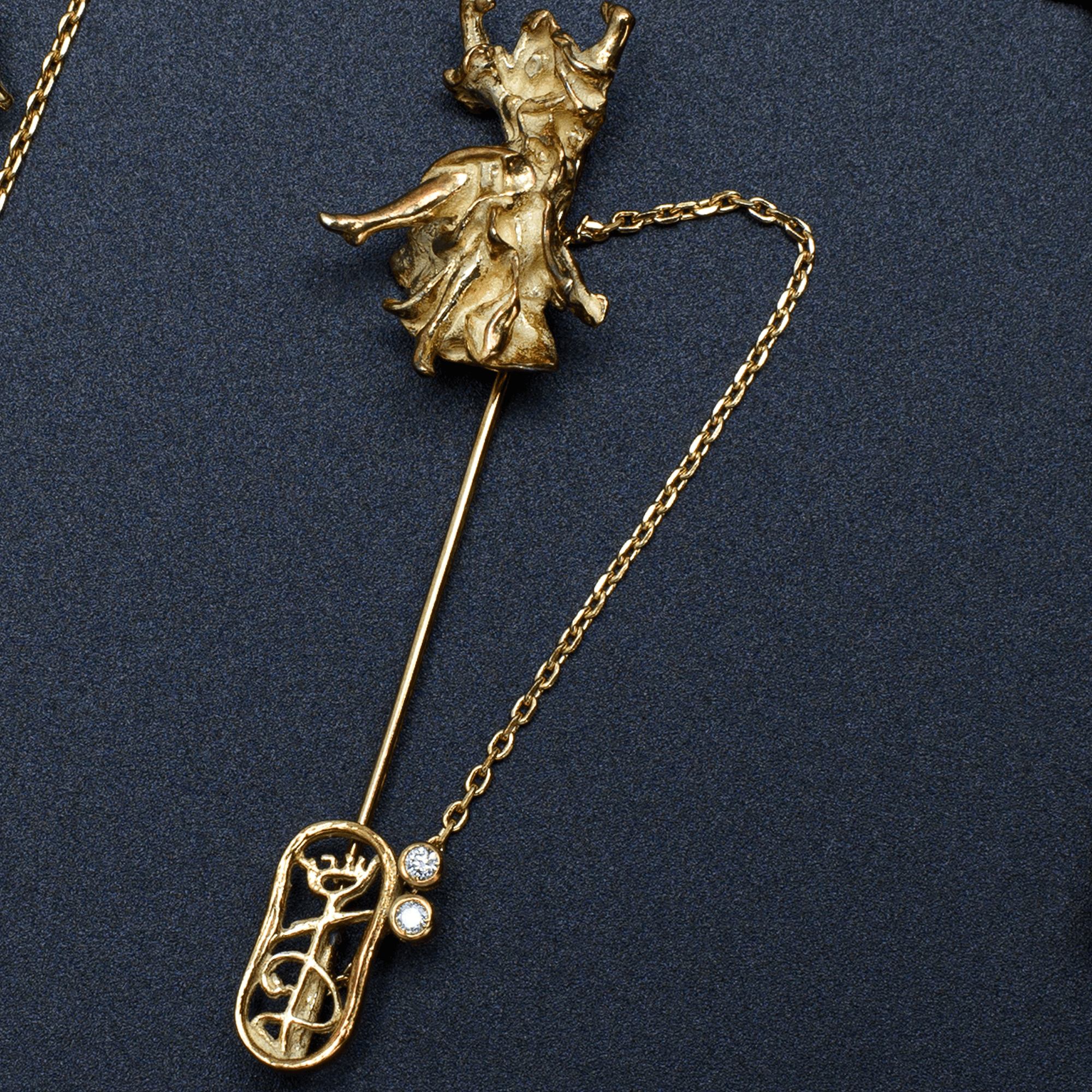 Carmen PINBROOCH GOLD