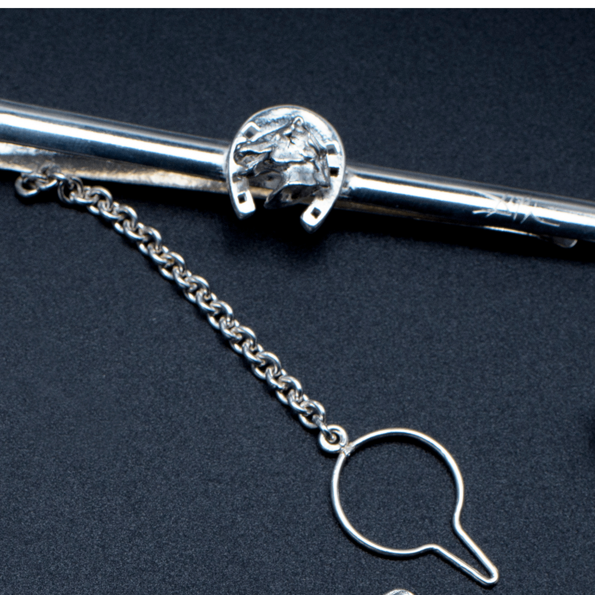 Head Horse TIEPIN SILVER 2