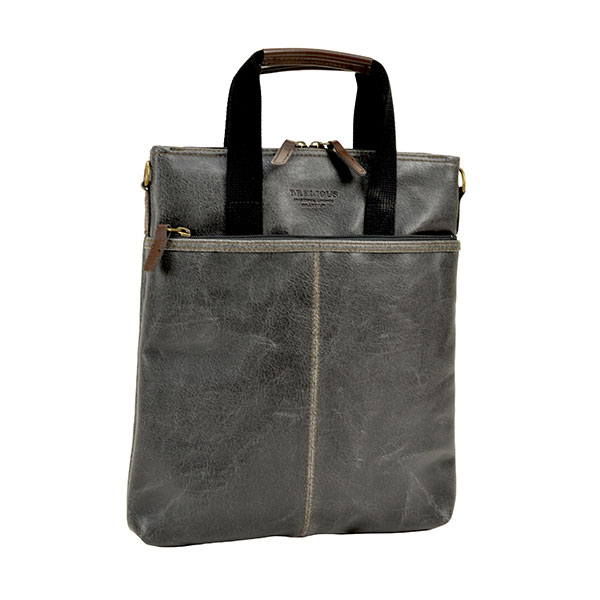 平野 ブレリアス 白化合皮 薄マチ2WAY縦型バッグ 26674 1個