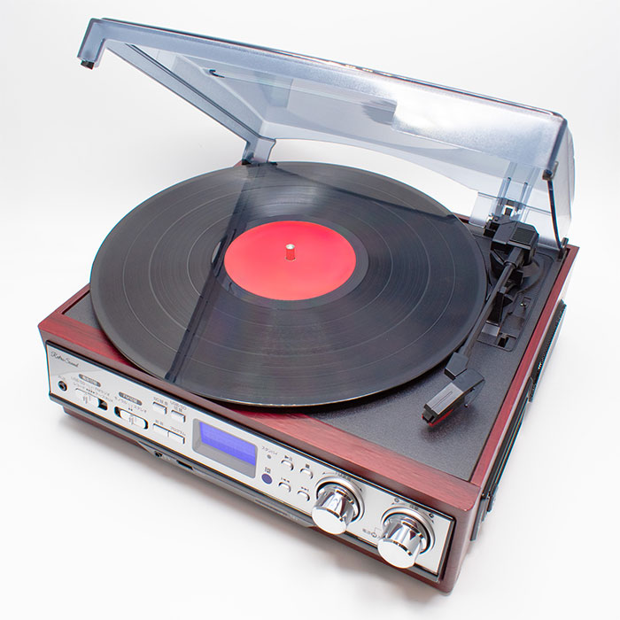 クマザキエイム デジタル録音もできる 多機能オーディオプレーヤー 1台