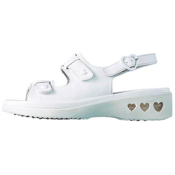 【アウトレット】ビーウェル パーフェクトナース 快適ナースサンダル 2ベルト PN00100 1足