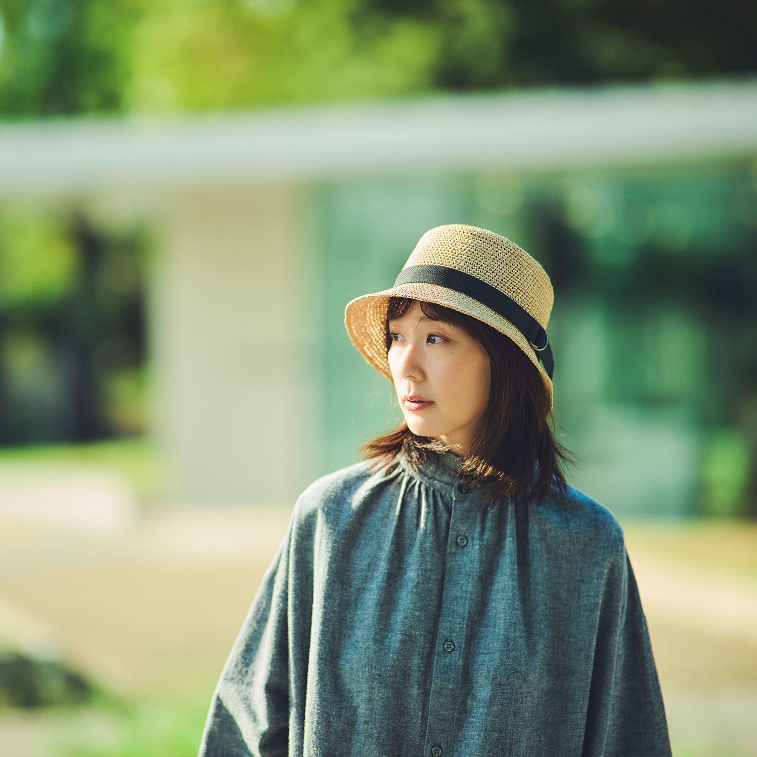 田中帽子店 Corta（コルタ） ラフィア バケットハット UK-H129 1個