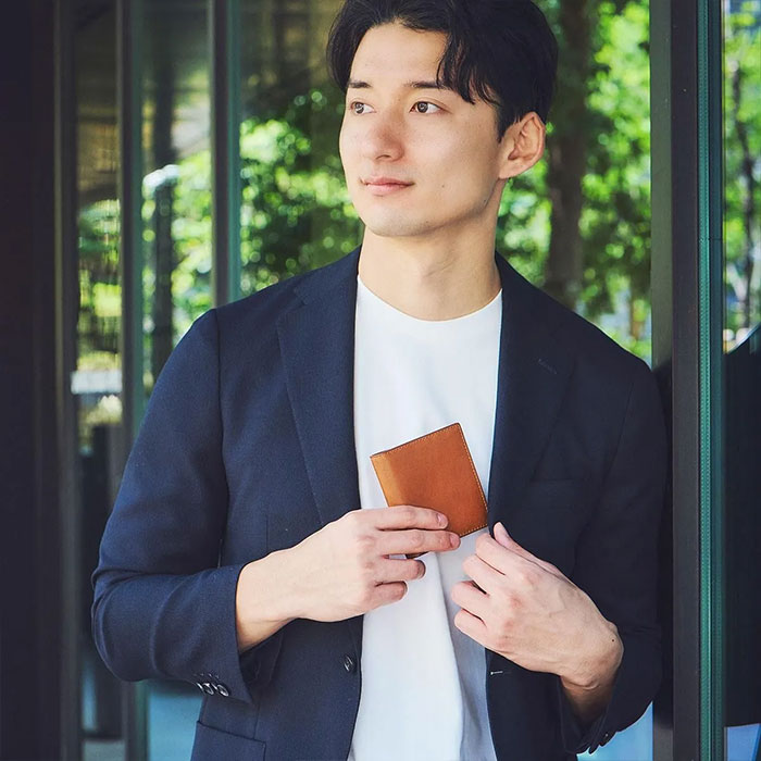 ミラグロ piatto イタリアンレザー・薄型財布 CA-MB-669 1個