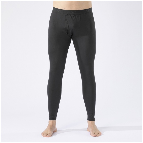 【アウトレット】 ミズノ ブレスサーモ メンズ アンダーウエア 薄手 for Daily ロングタイツ（前開き） C2JBA611 1枚